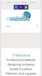 Mobile Screenshot of itwebsols.com